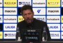 Simeone: "Los números son buenos"