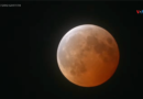 Así se visualizó el eclipse total lunar este 14 de marzo