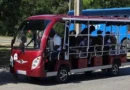 Mipyme privada inaugura dos rutas de transporte con minibuses eléctricos
