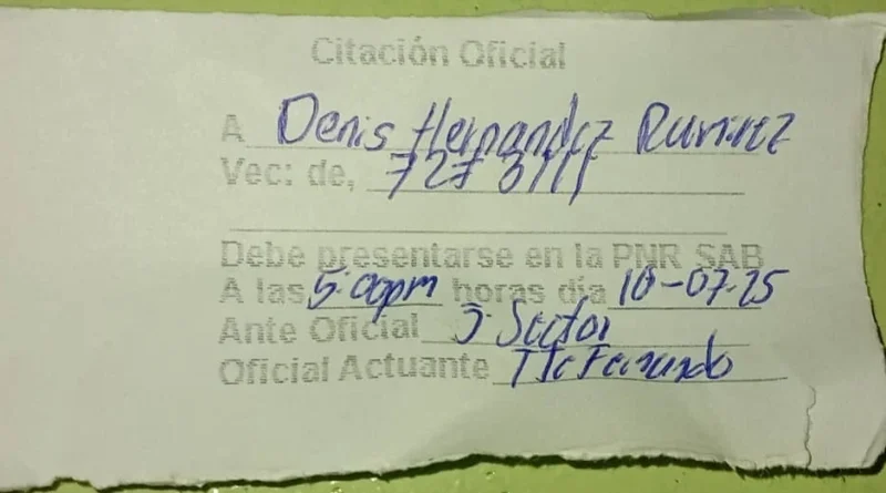Seguridad del Estado cita a manifestantes del 11J de San Antonio de los Baños Cubanet