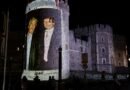 La imagen de Trump y Jeffrey Epstein se proyectó en Windsor Castle