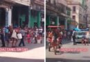 VIDEO: Madres con niños pequeños protestan en Centro Habana por falta de agua