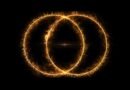 Detectan extraño doble círculo de ondas de radio que envuelve galaxias
