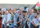 Díaz-Canel marcha por Palestina en una Habana con apagones y derrumbes